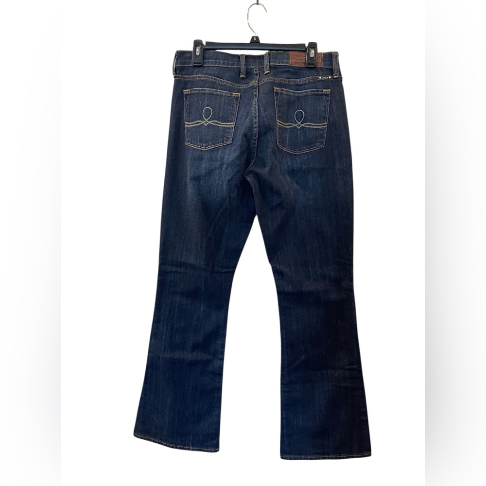 Lucky Brand Sofia Women’s Boot Cut Mid Rise Denim Blue Jeans Size 12